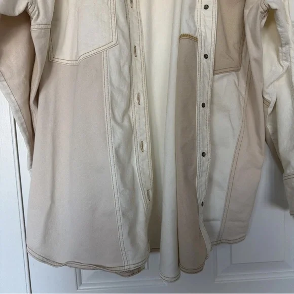 Free People Mountain Road Shirt Jacket XL - Picture 3 of 6